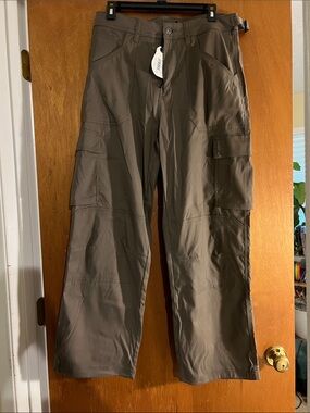 Prana Womens Zion Cargo Pants - Mud color